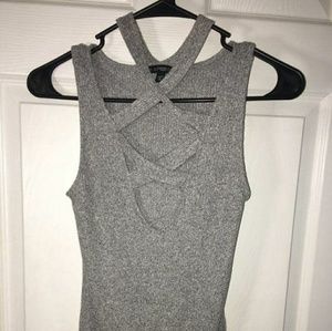 Grey bodysuit